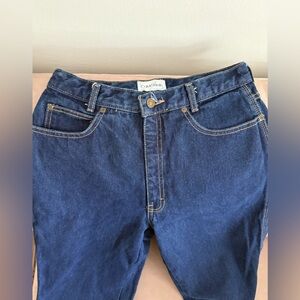 Vintage Calvin Klein Dark Blue Denim Jeans Size 28